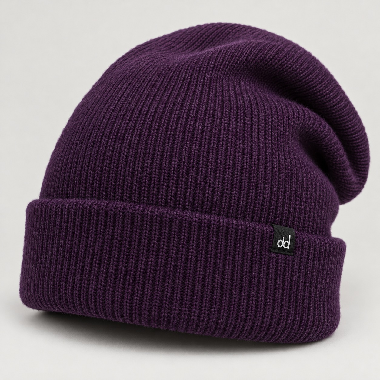 Deep purple Afterhours Slouch, front view