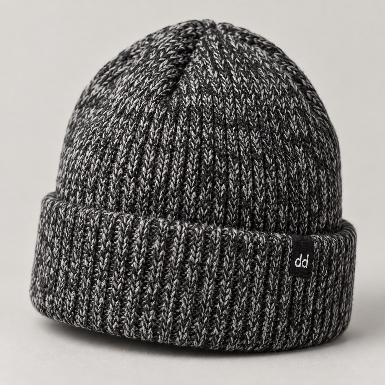 Black / Gray marl Static Mix, front view
